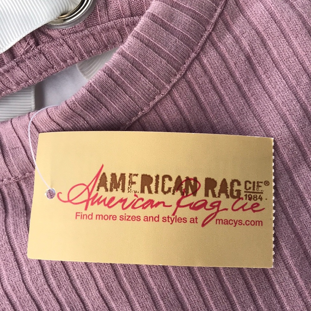 American Rag, Long Sleeve, Ribbed Top - Picture 2 of 8